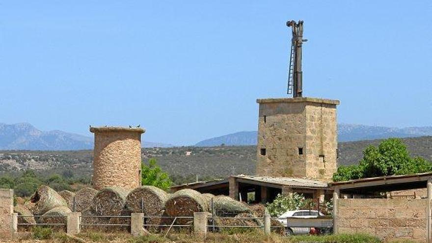 Mühlenruine auf Mallorca.