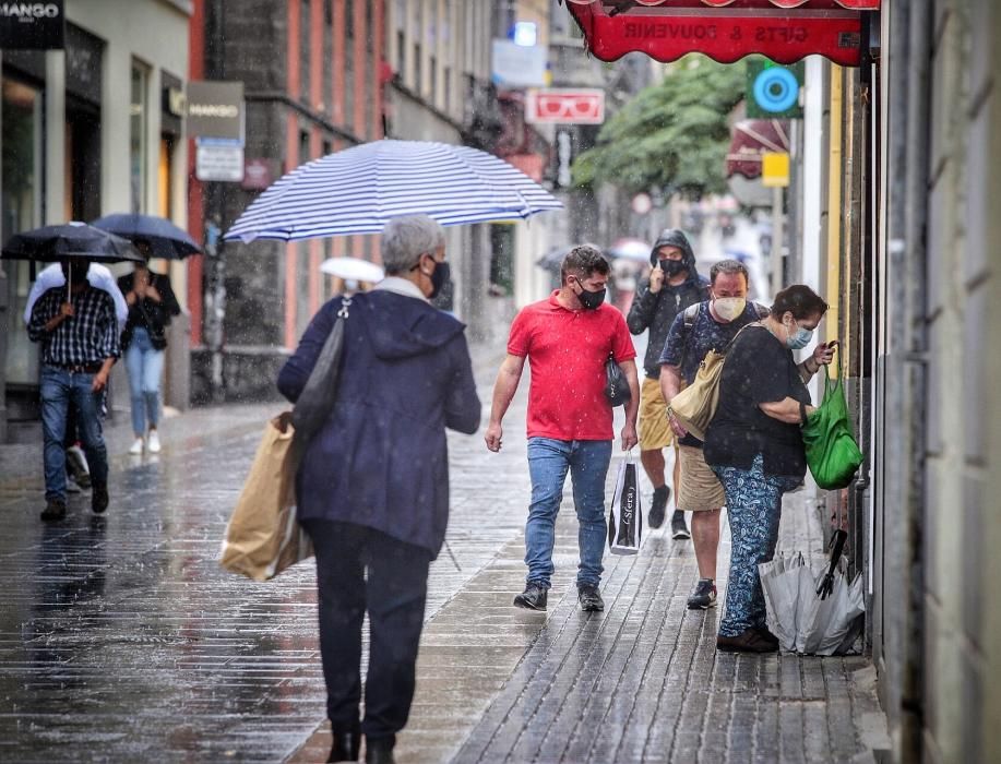 Lluvias en Tenerife