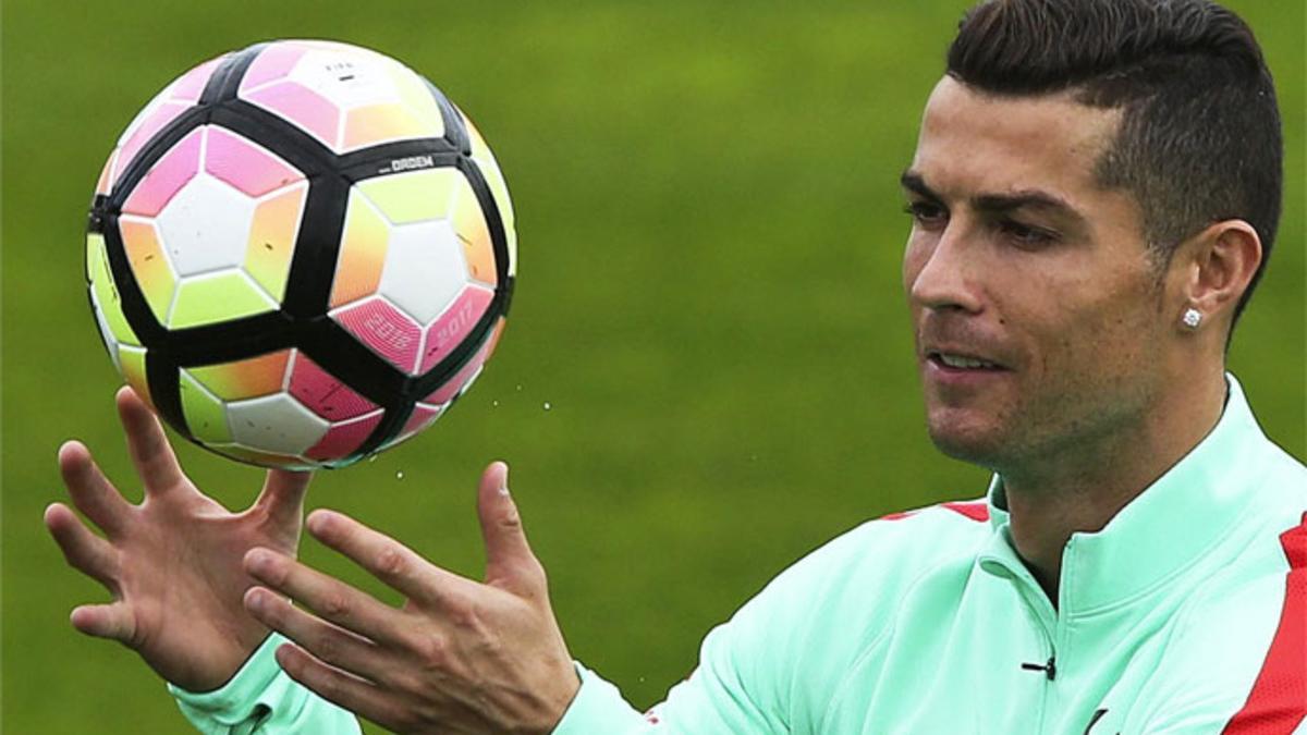 Cristiano Ronaldo está con su selección