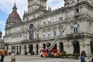 La Semana de la Prevención de Incendios arranca en A Coruña con un simulacro, visitas escolares y exposiciones
