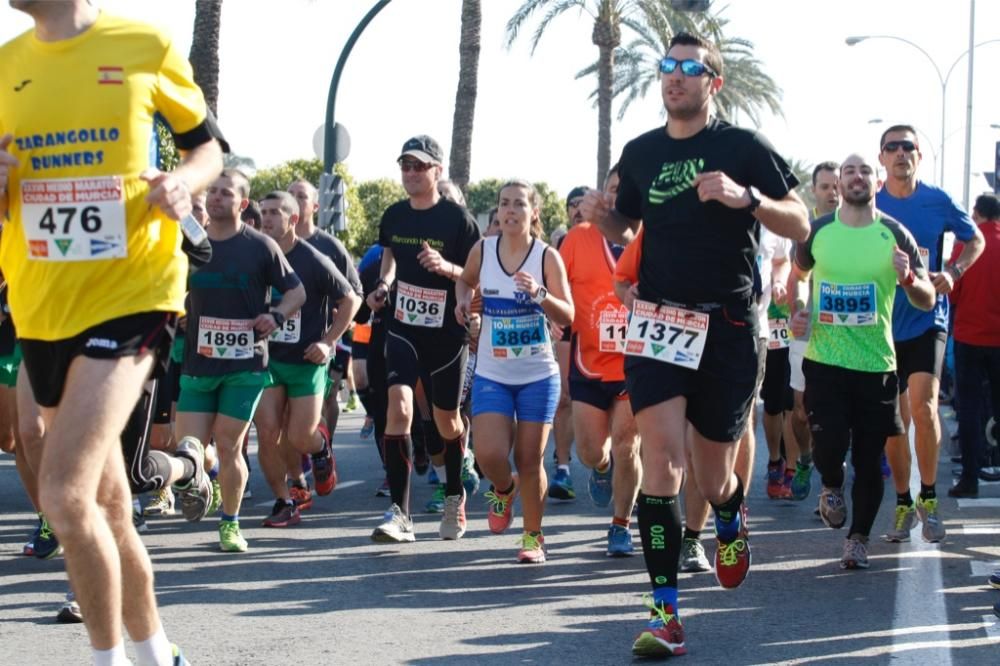 Media Maratón Murcia: Paso por Puente Reina Sofía