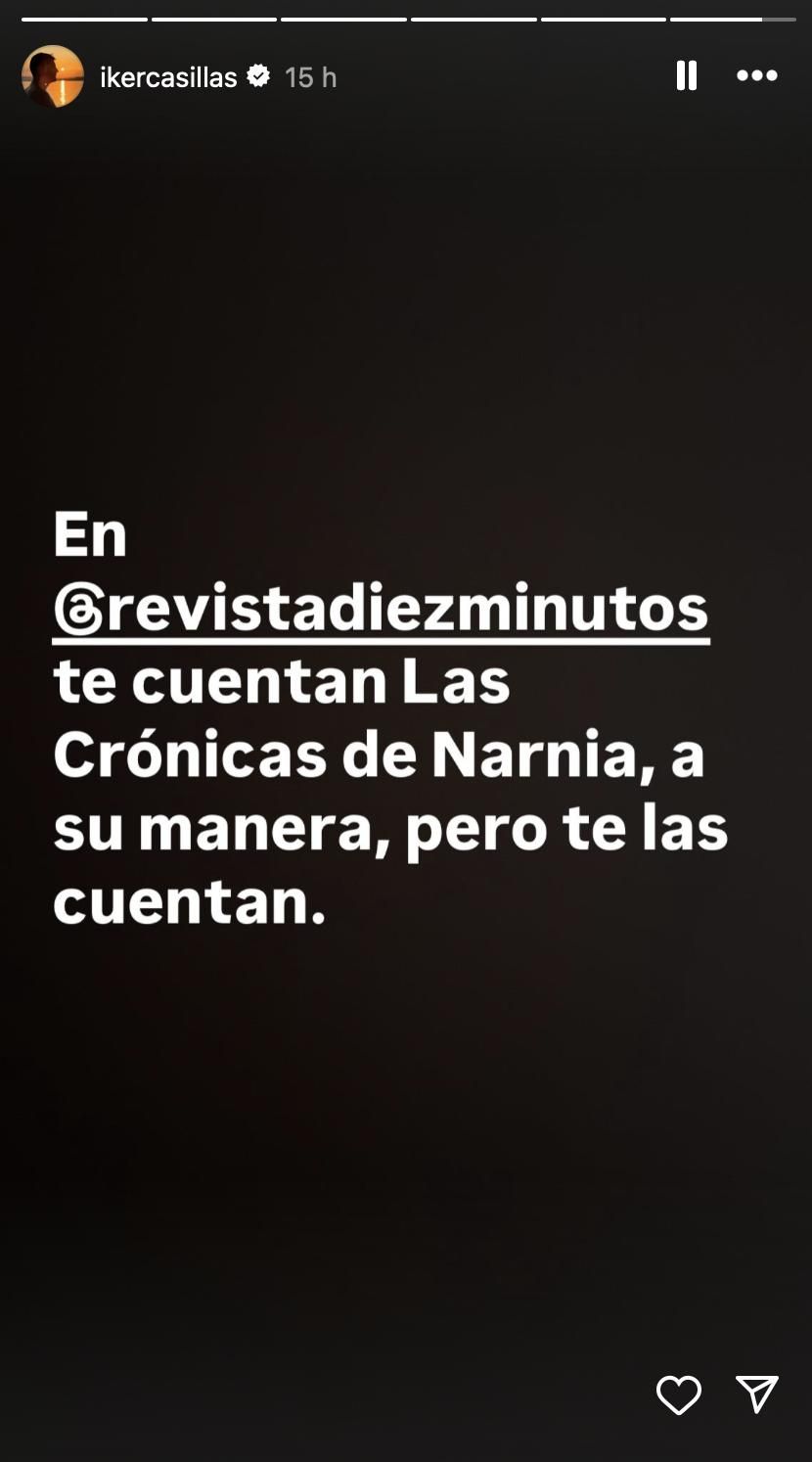 Iker Casillas desmiente la portada que protagoniza