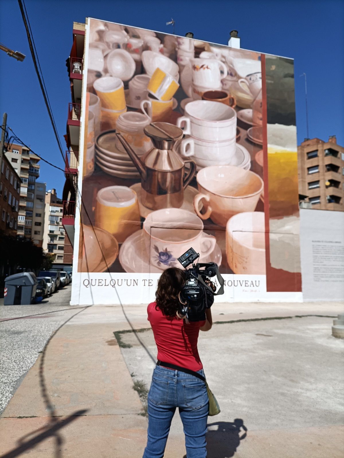En imágenes | El Festival Asalto decora las calles de Zaragoza