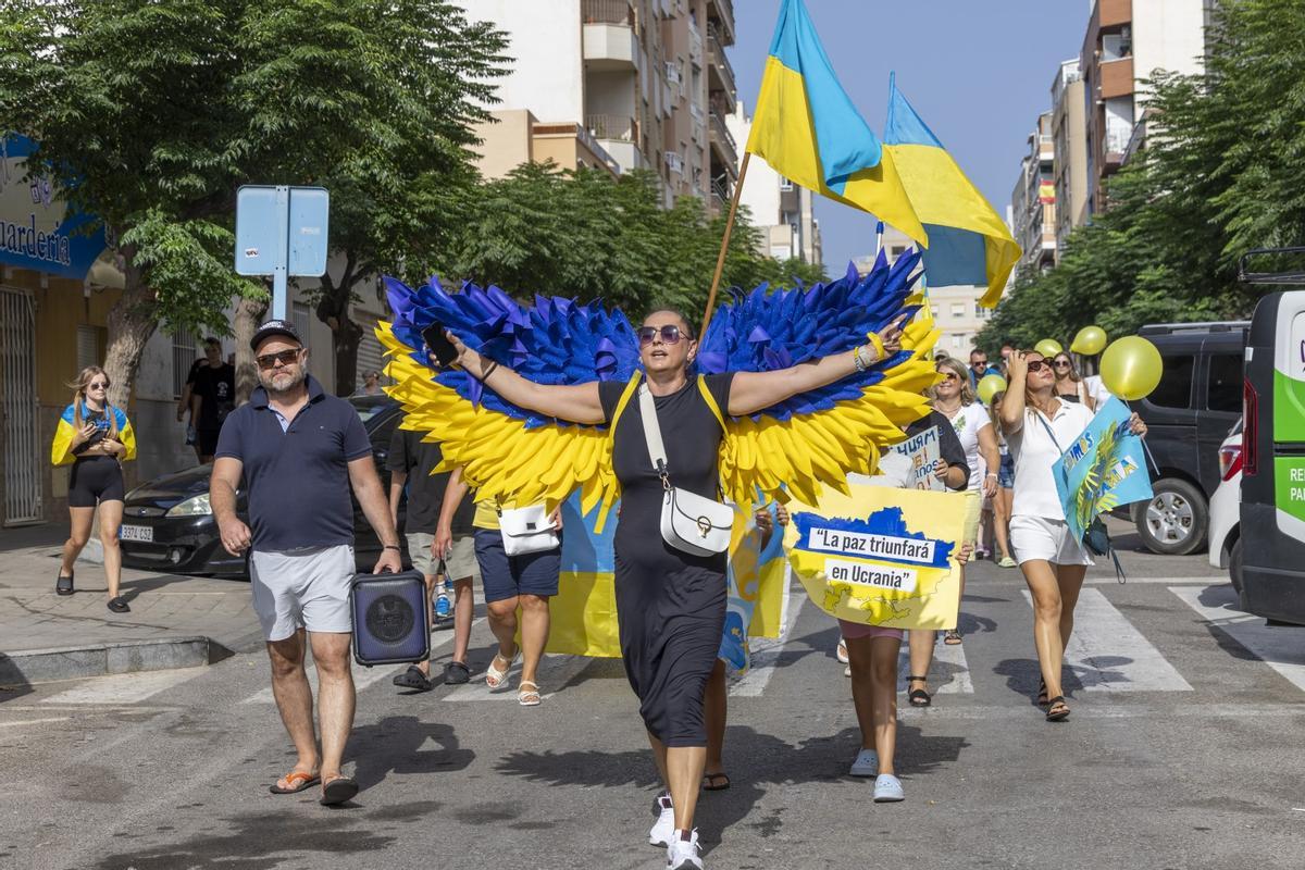 La comunidad ucraniana de Torrevieja celebra el día de la independencia