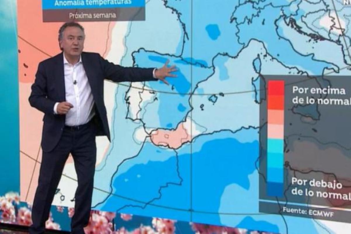 Roberto Brasero avisa sobre el fenomen d’aquesta setmana: «Grans contrastos»