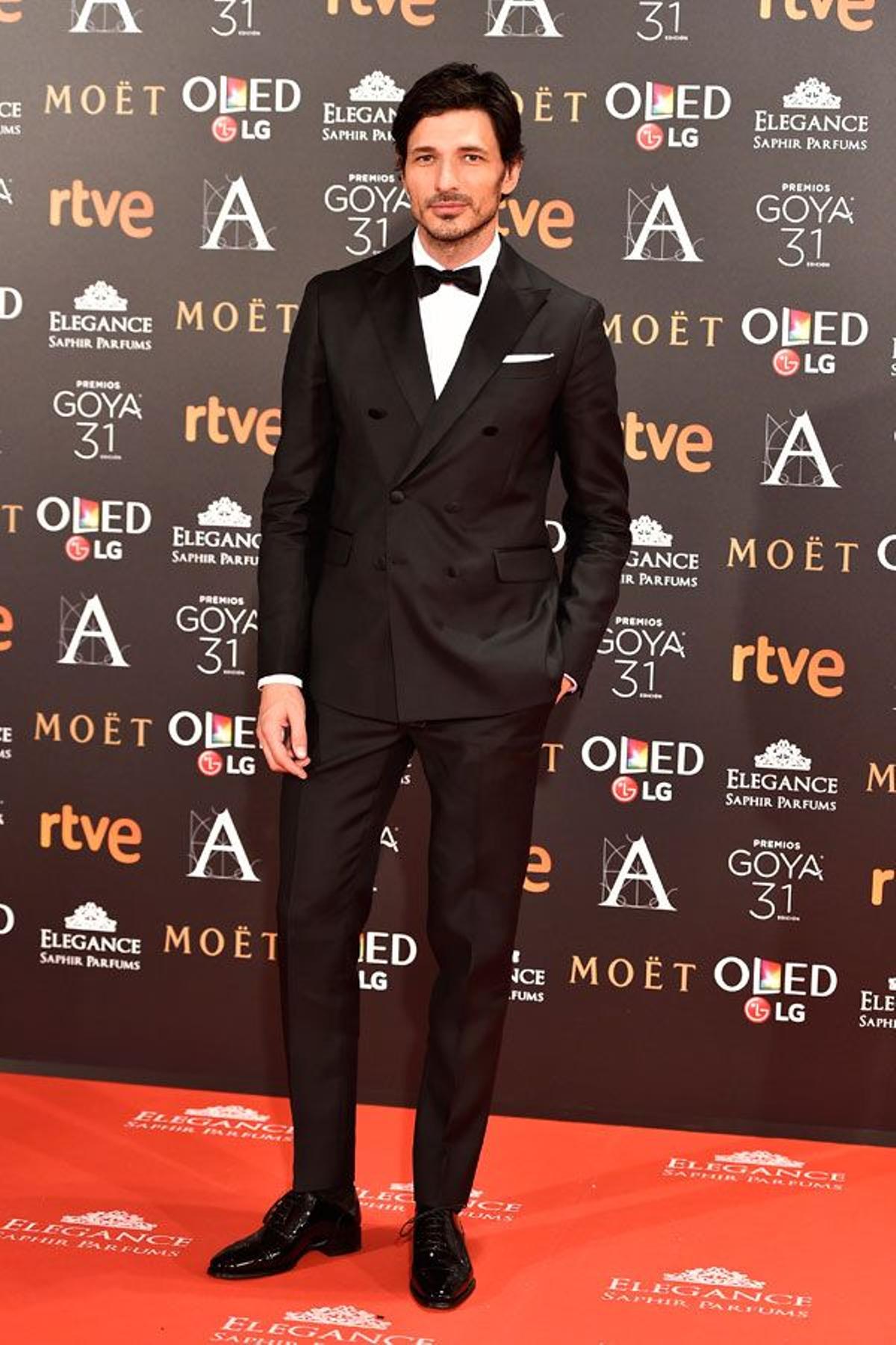 Premios Goya 2017: Andrés Velencoso