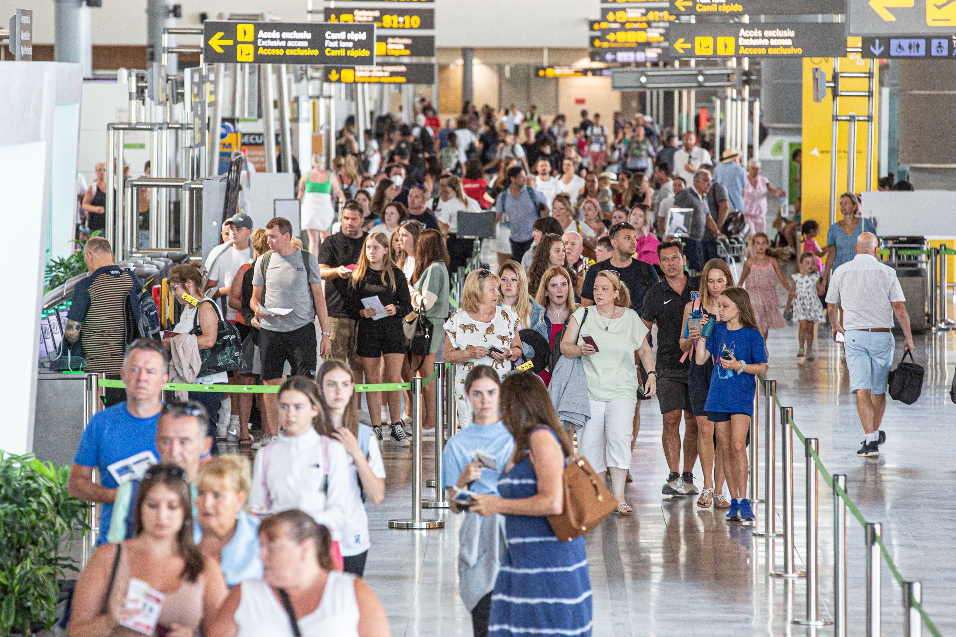 Un aeropuerto de record