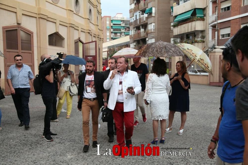 Isabel Pantoja, en la Plaza de Toros de Murcia.