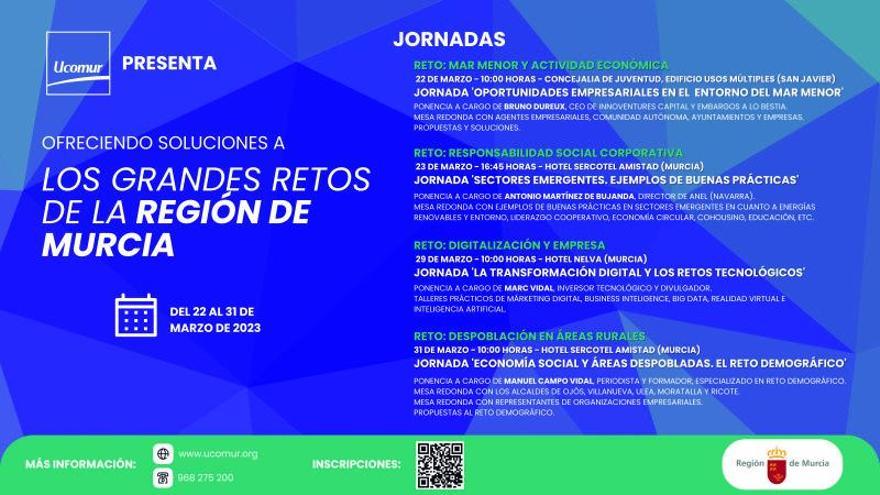 Ucomur plantea respuestas a los grandes retos  de la Región a lo largo de cuatro jornadas