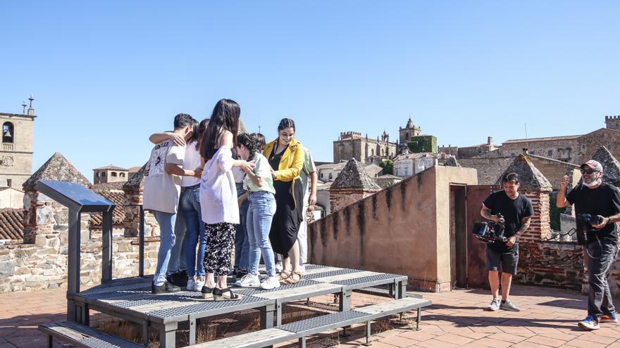 Así se verán las estrellas desde la Torre de Bujaco