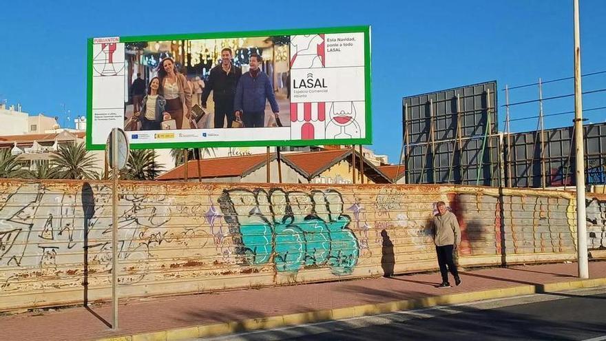 El PSOE denuncia el fiasco del centro comercial abierto "Espacio La Sal" de Torrevieja