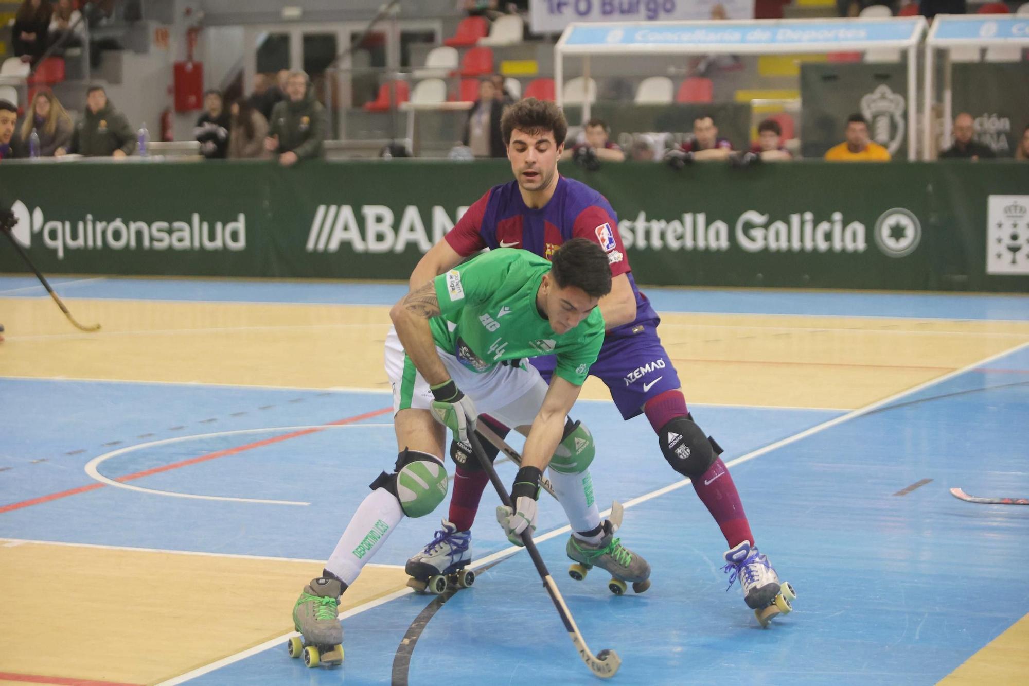 El Liceo cae contra al Barça en el pabellón de Riazor