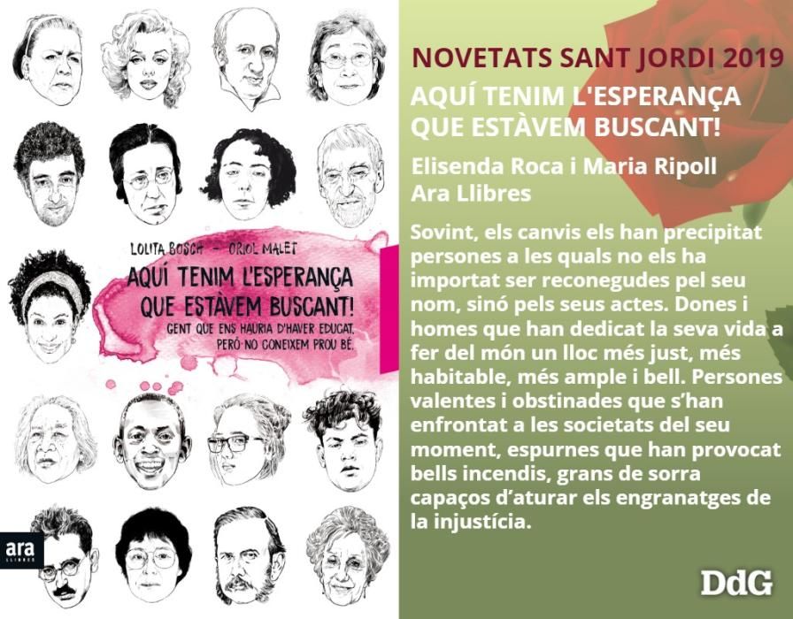 Novetats Editorials Sant Jordi 2019