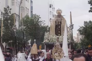 Procesión de la Virgen de las Lágrimas del Carmen de Huelin, en imágenes