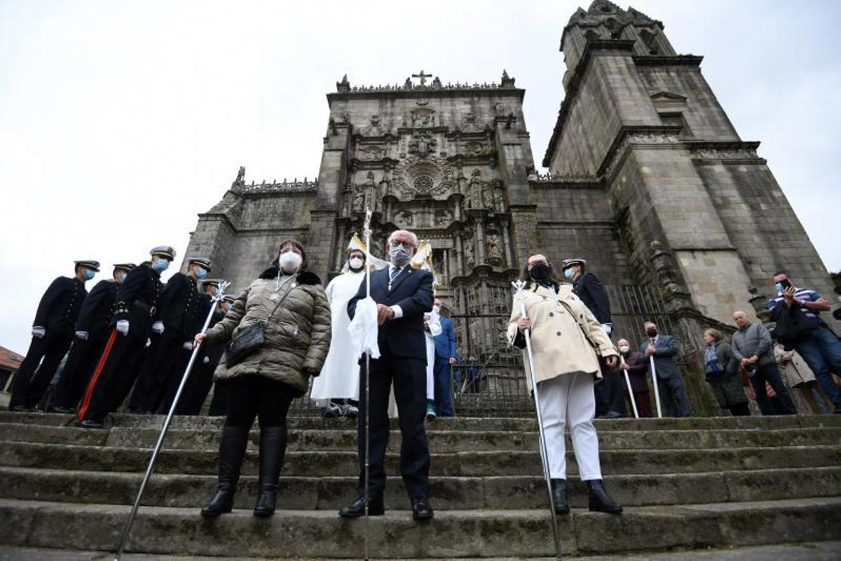Numerosos niños de la catequesis participaron en el acto. |   // G.S.