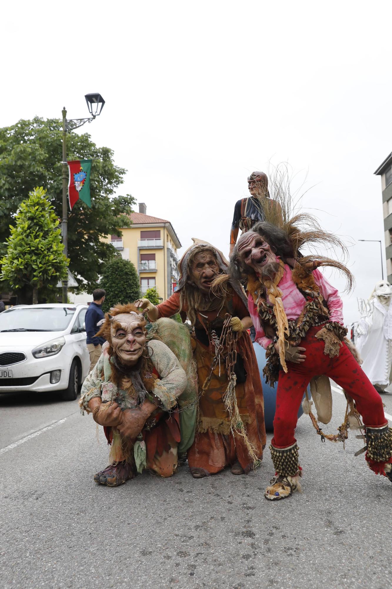 EN IMÁGENES: Pregón y primera jornada de los Exconxuraos en Posada de Llanera