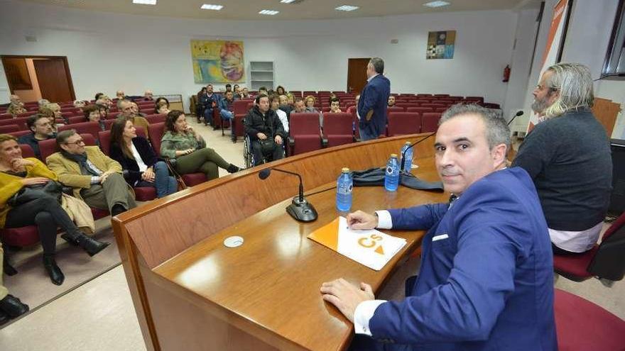 Presentación del grupo de Ciudadanos de Marín. // Gustavo Santos