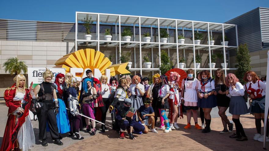 Imagen de la I Feria del Orgullo Friki.