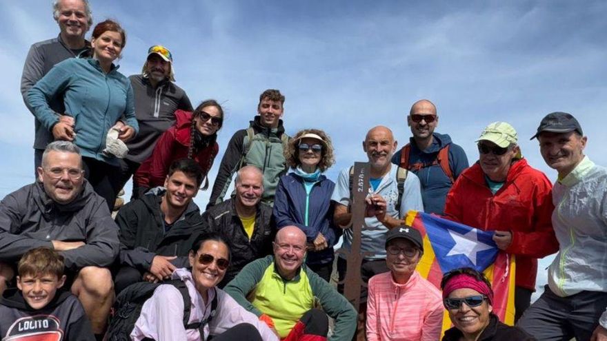 El CECB puja el cim de Tristaina, a Andorra | ARXIU PARTICULAR