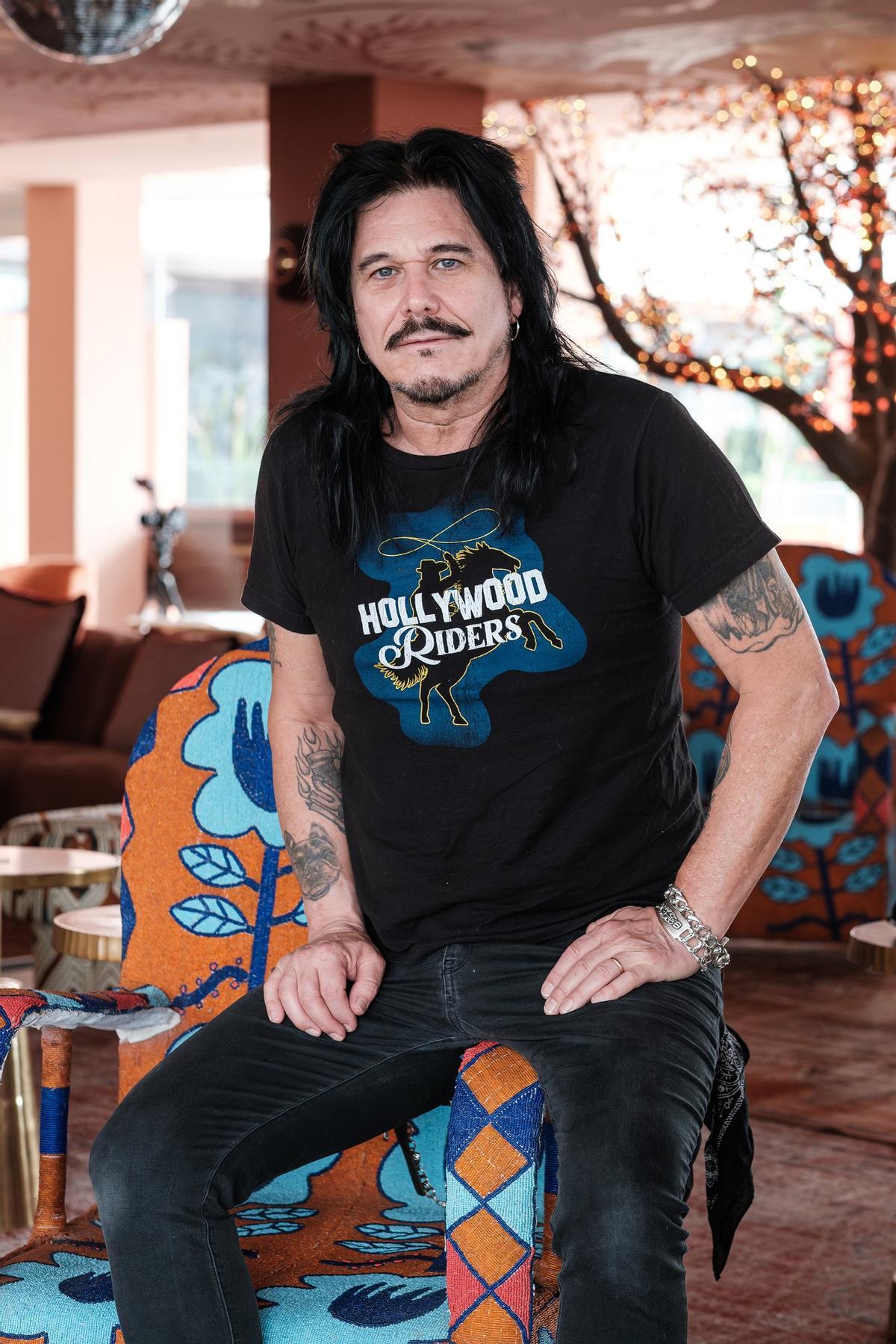 Gilby Clarke, en Ibiza.
