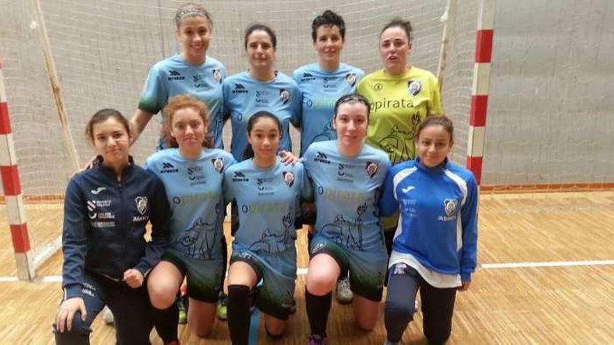 Equipo del Opirata Moaña de Provincial Femenina.