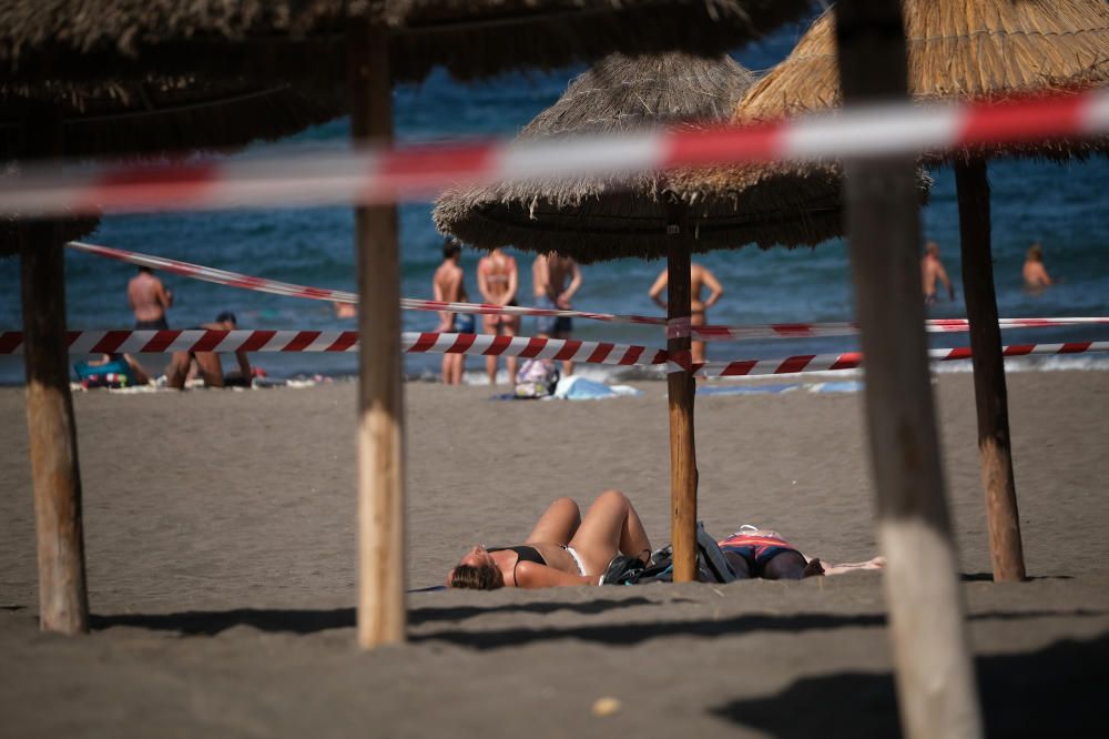 El sur de Tenerife vacío