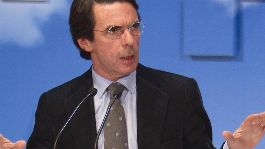 L&#039;expresident del govern central, José Maria Aznar.