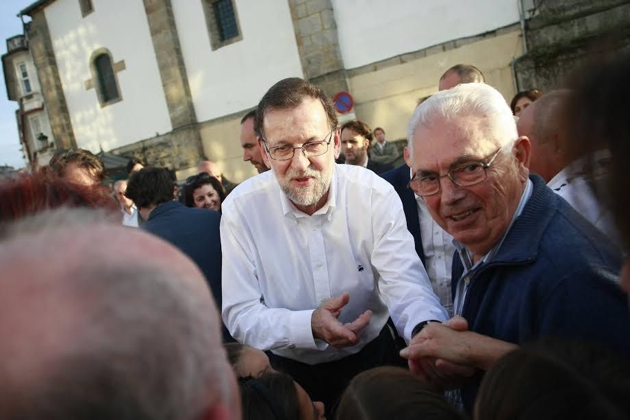 25S | Mitin de Rajoy en Betanzos y Pontedeume