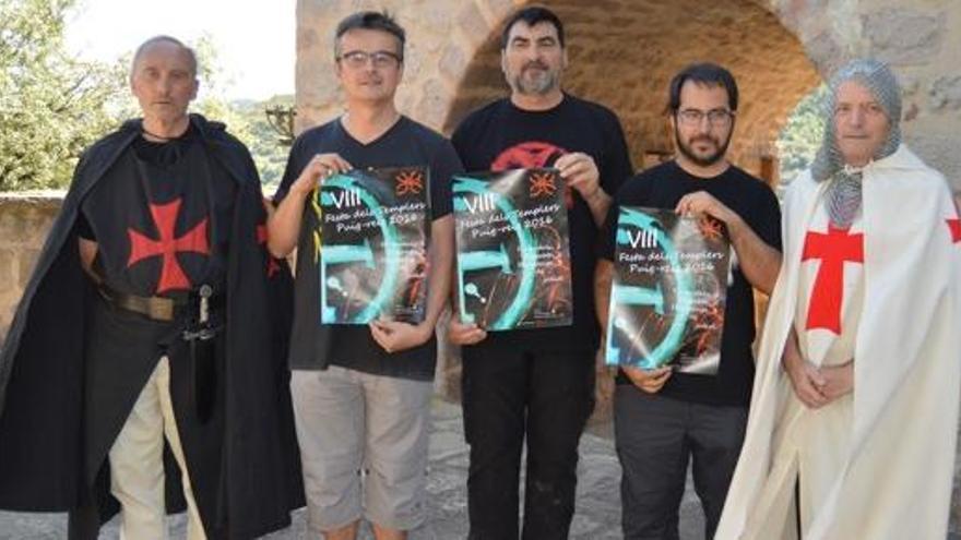 Presentació de la festa al castell de Puig-reig