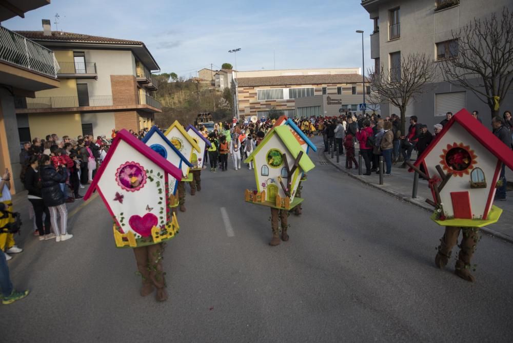 Rua de carnaval a Gironella