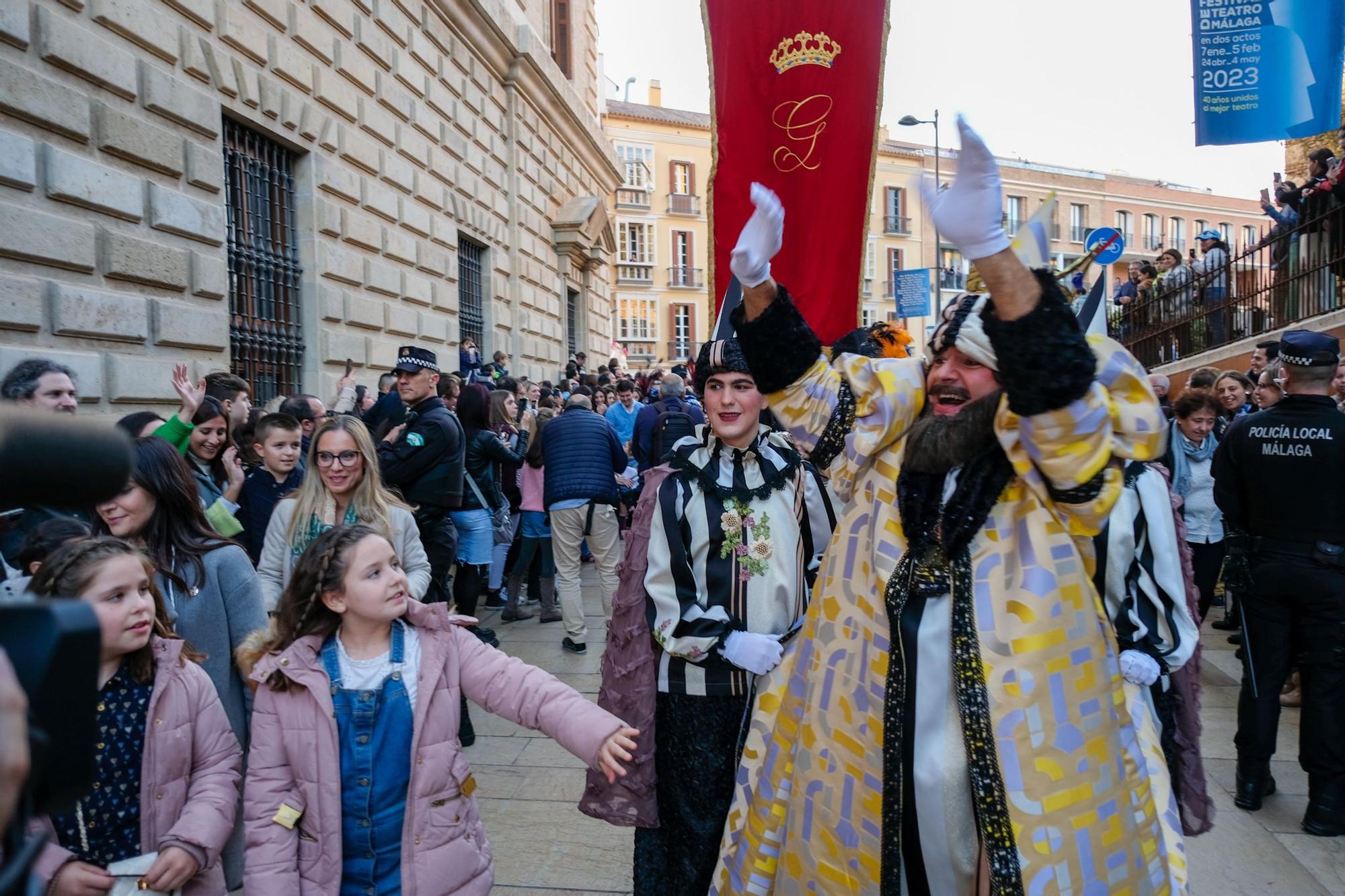 La Cabalgata de los Reyes Magos de Málaga 2023, en imágenes