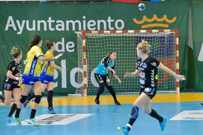 07-04-2019 TELDE. Ida de las semifinales de la Challenge Cup entre el Rocasa de Gran Canaria y el Kristianstad Handboll de Suecia  | 07/04/2019 | Fotógrafo: Andrés Cruz