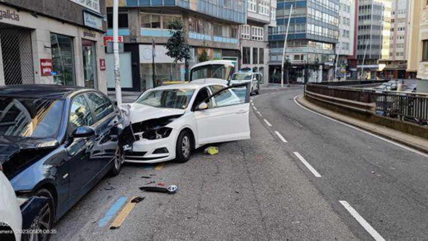 Da positivo tras parar a ayudar en un accidente en Juan Flórez