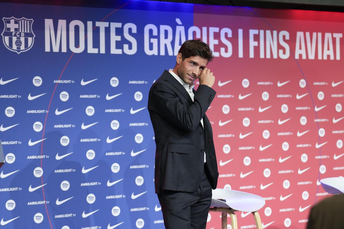 Sergi Roberto en su despedida: "La Masia siempre será el corazón de este club"