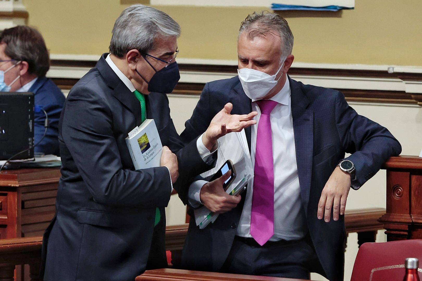 Pleno del Parlamento de Canarias (08/02/2022)