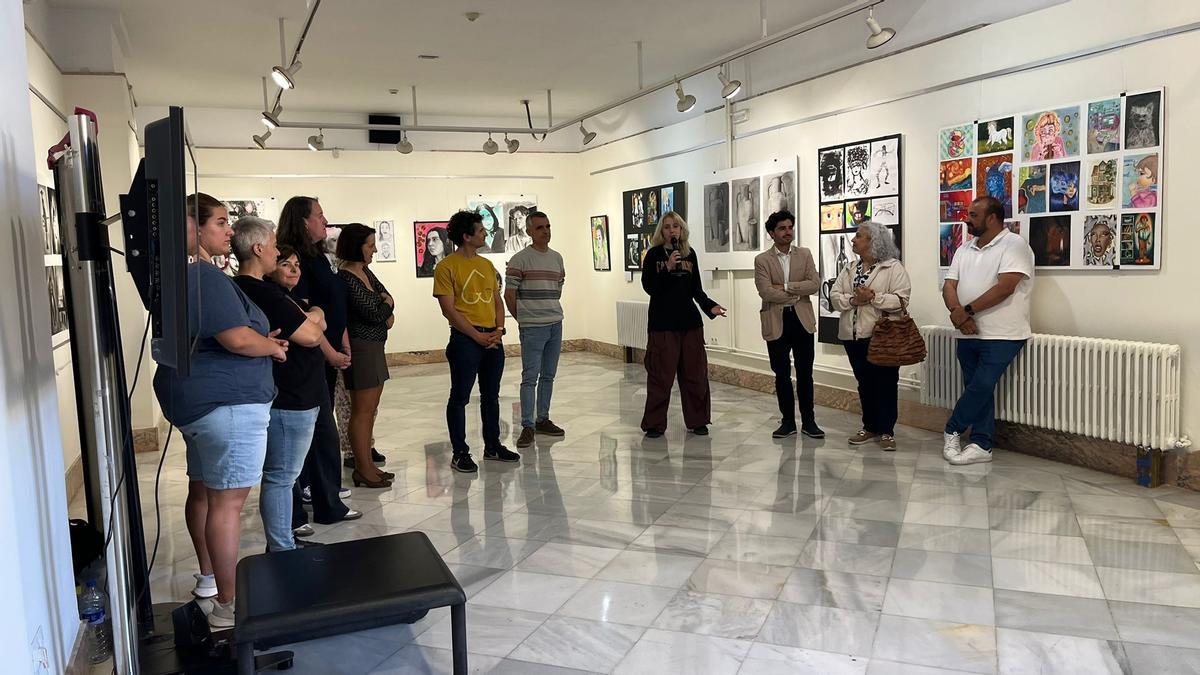 Exposición de Bellas Artes del IES Vicent Andrés Estellés.