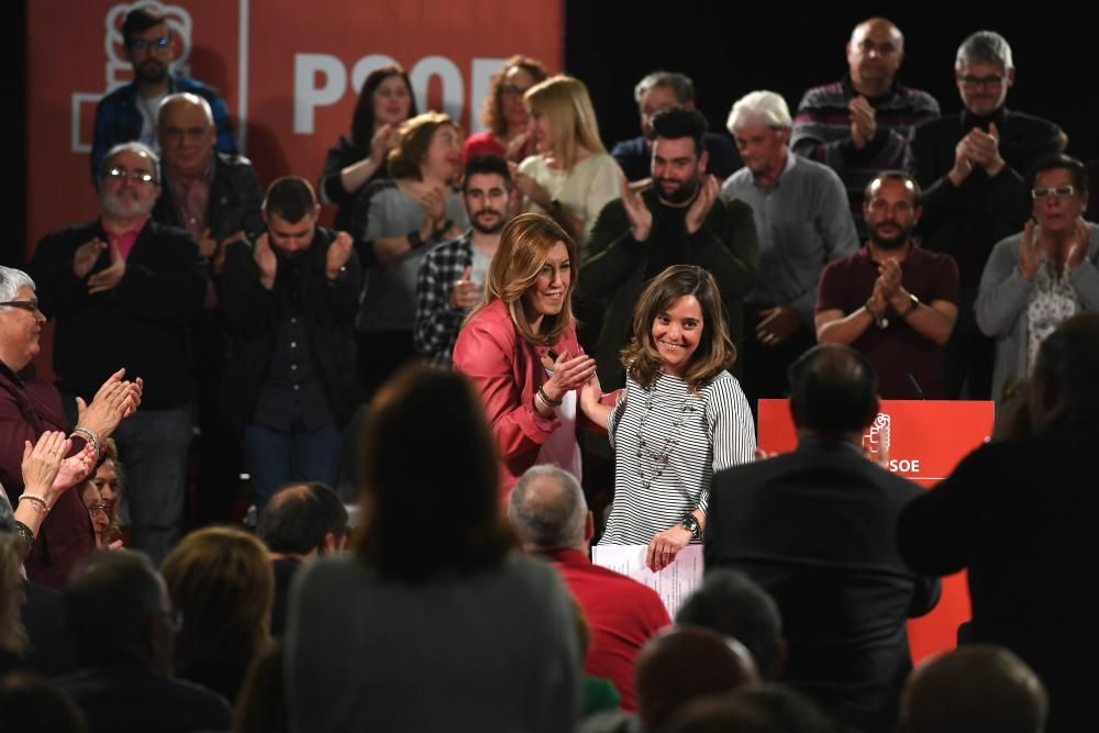 Acto de Susana Díaz en A Coruña