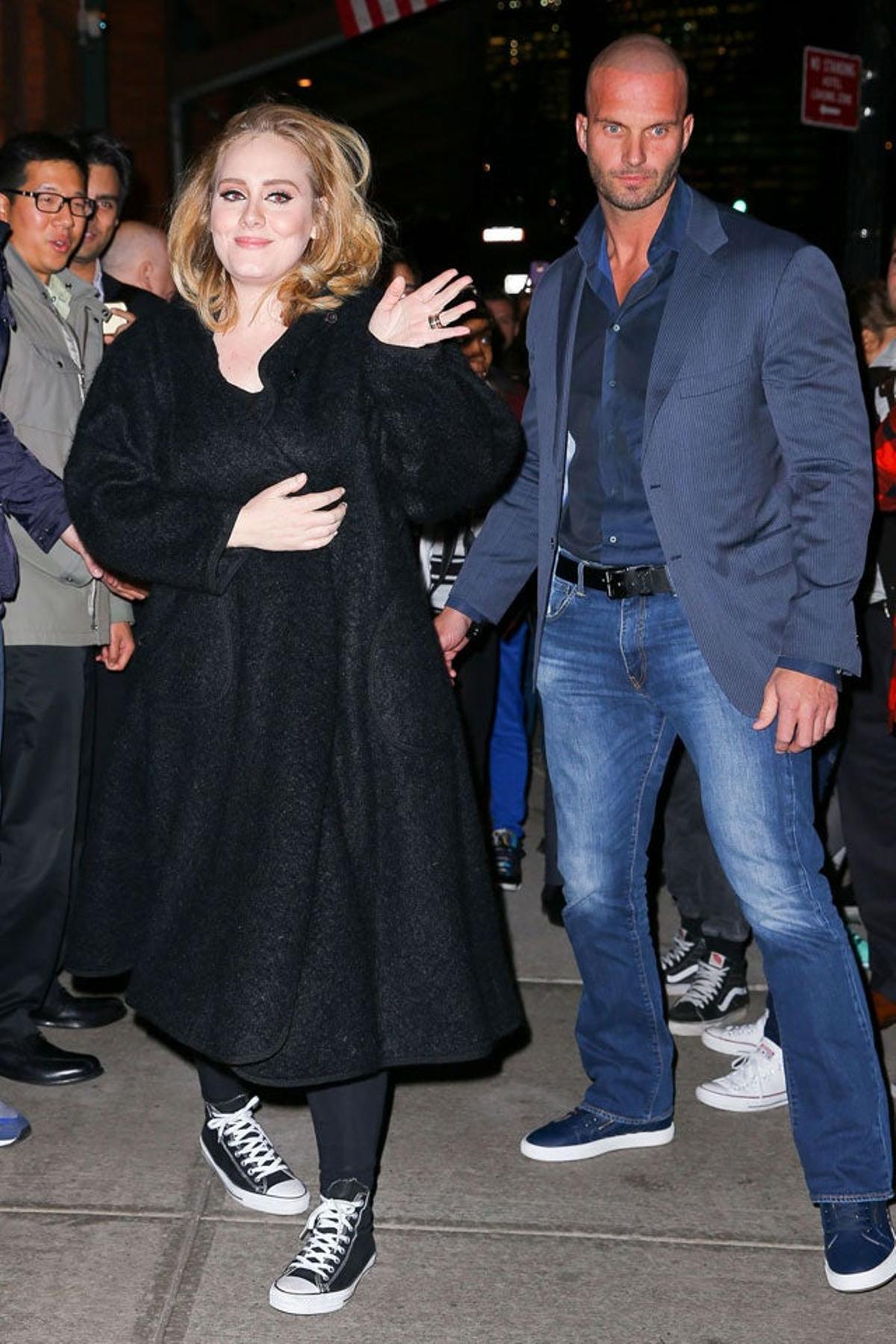 Adele, con su nuevo guardaespaldas