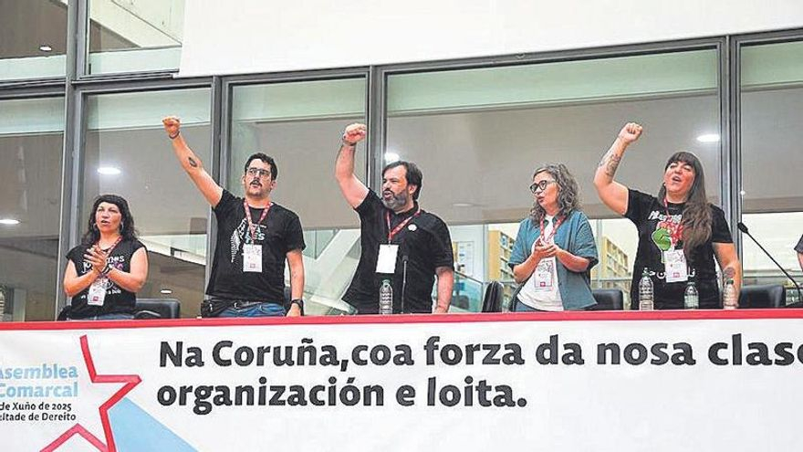 Óscar Calvo se pone al frente de la CIG en la comarca de A Coruña
