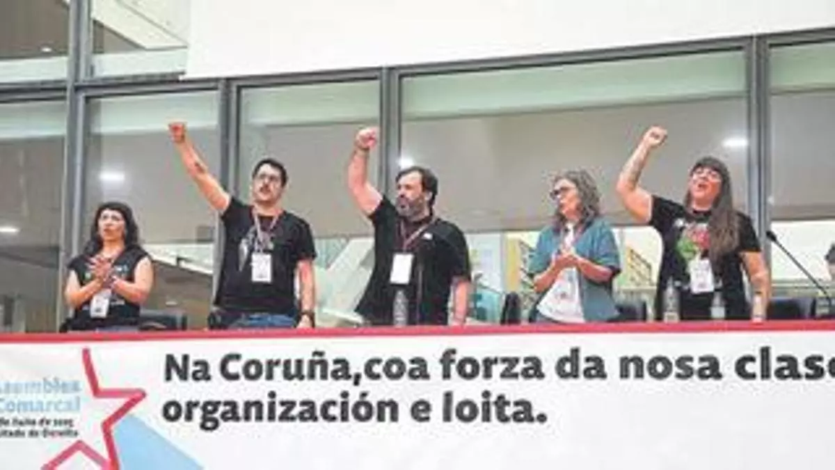 Óscar Calvo se pone al frente de la CIG en la comarca de A Coruña