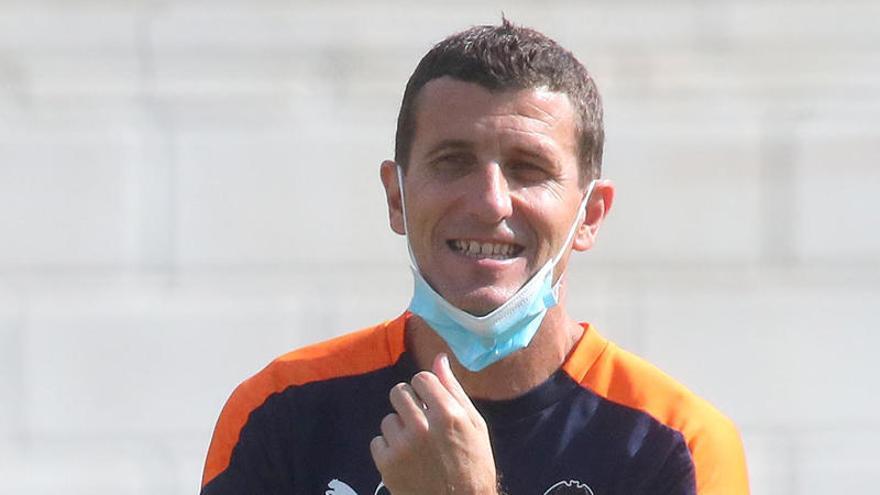 Buenas noticias para Javi Gracia en el primer entrenamiento del año