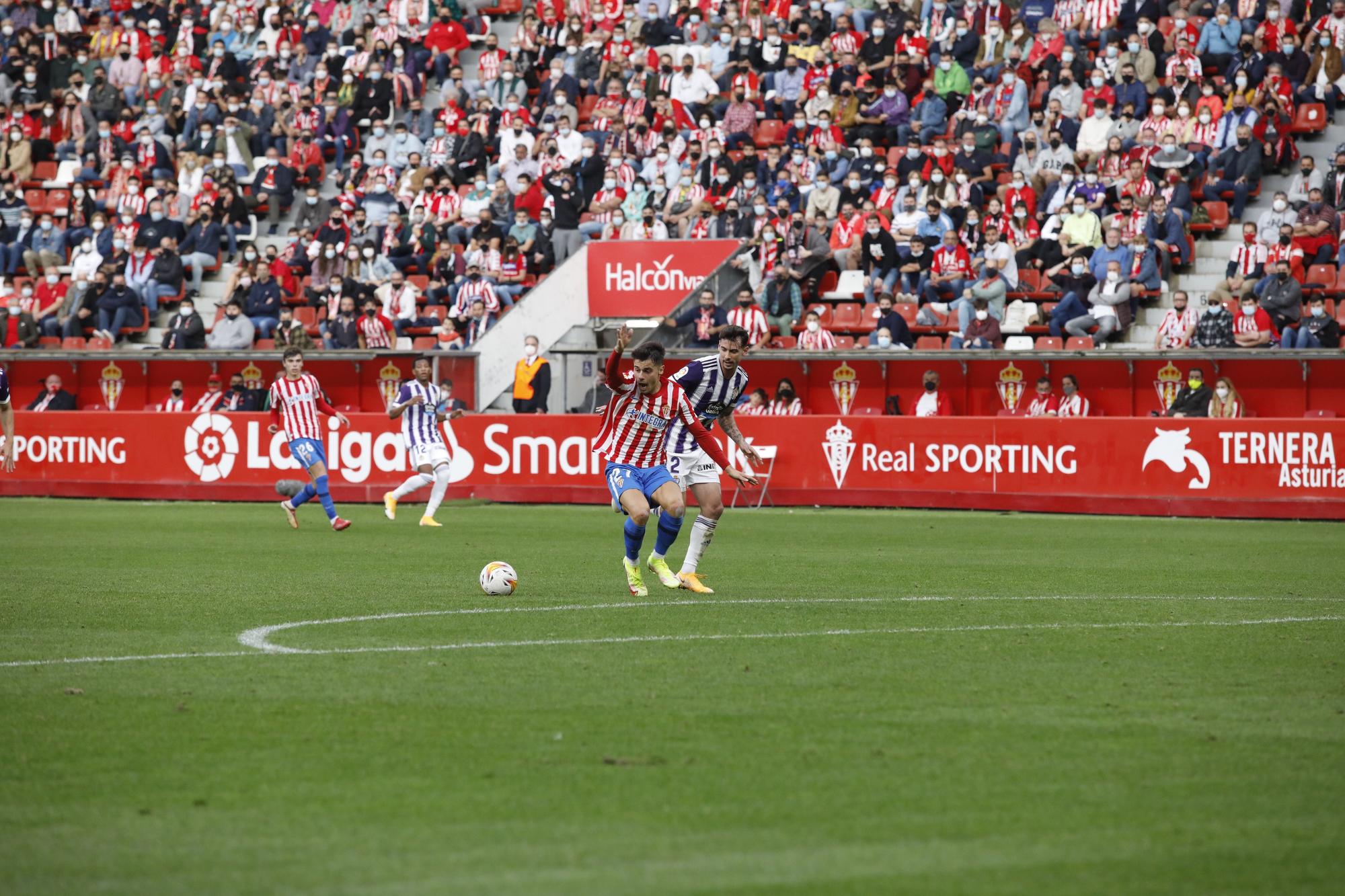 Sporting - Valladolid, en imágenes