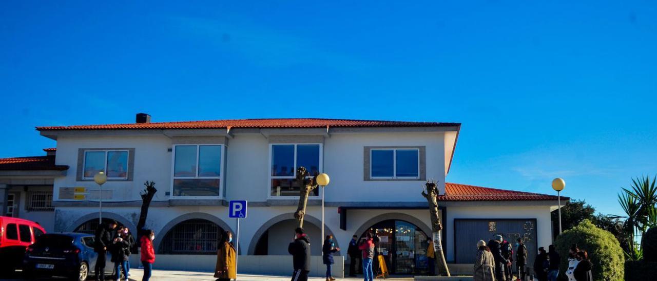 Centro de salud de A Illa de Arousa.