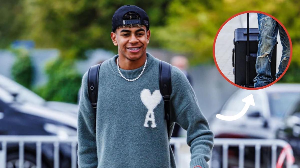 Lamine se une a la moda de las 'Poga Lux'