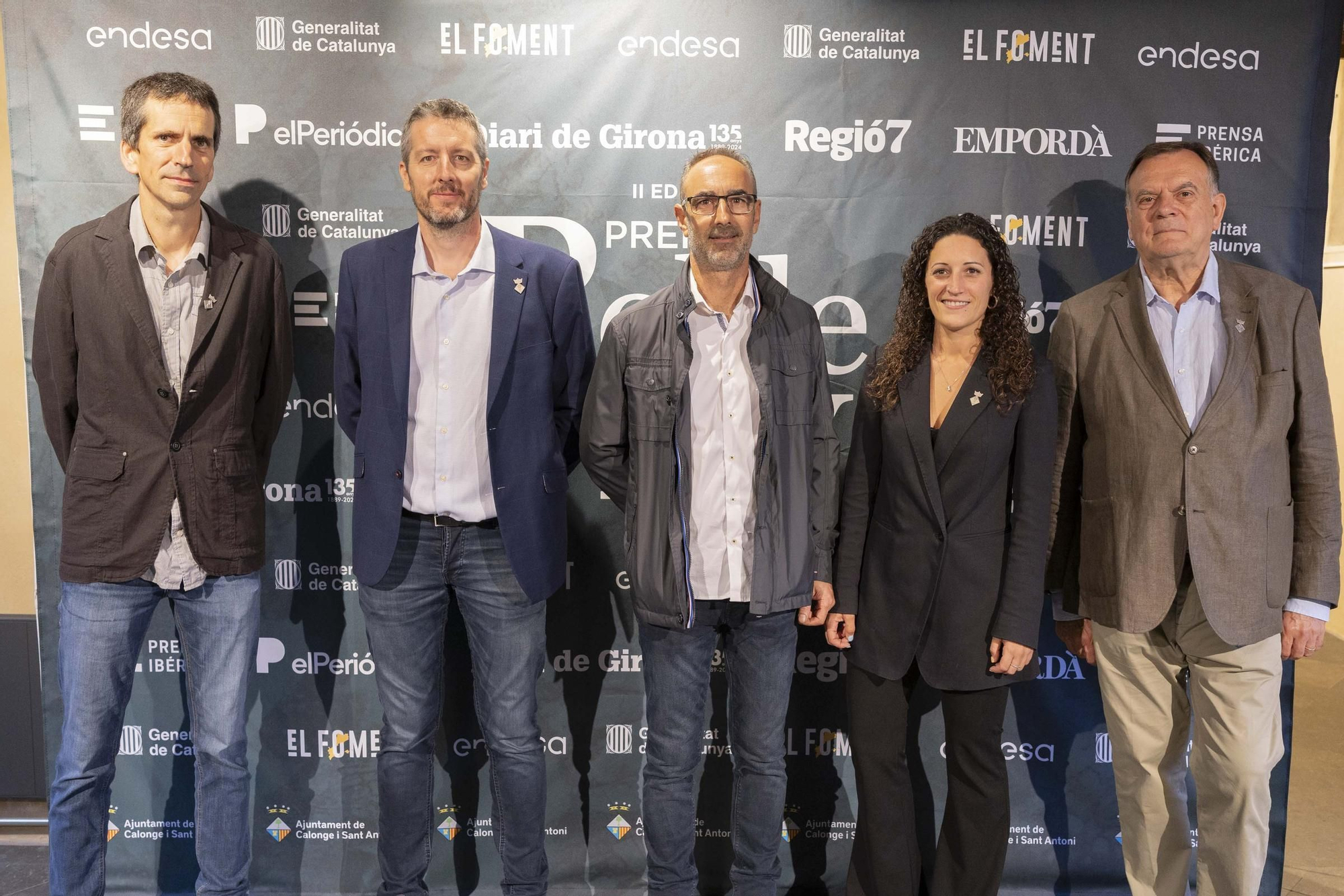 Les imatges dels Premis Poble de l’Any 2024 al Castell de Calonge