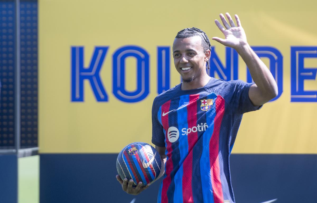 Jules Koundé presentado como nuevo jugador del Barça