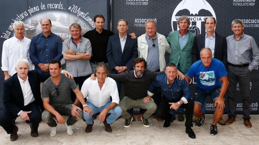 El reencuentro de los héroes del ascenso del Valencia CF