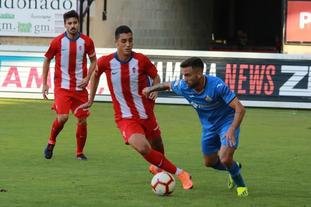 Amistoso del Sporting ante el Getafe