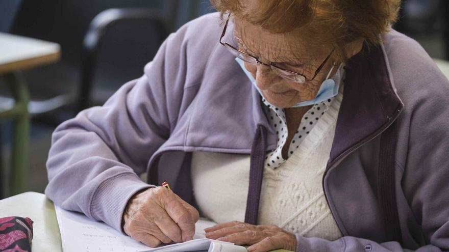 “I started school when I was 85 years old”