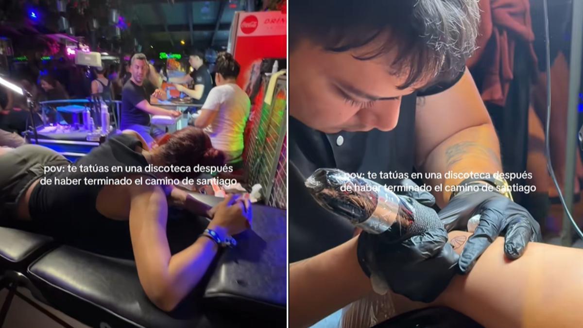 Una peregrina se hace viral por lo primero que hace al llegar a Santiago tras el Camino